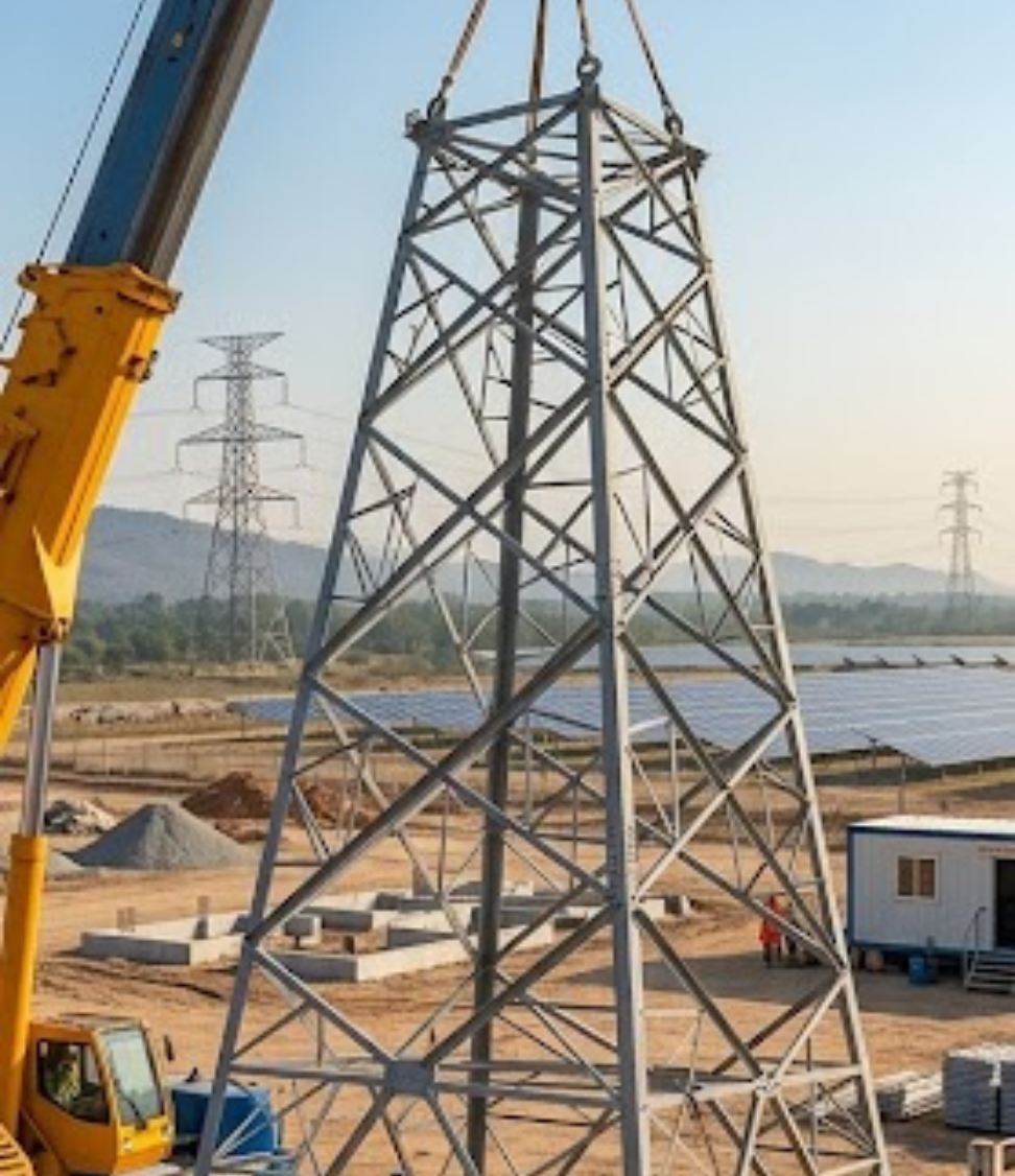 4 Tower Erection